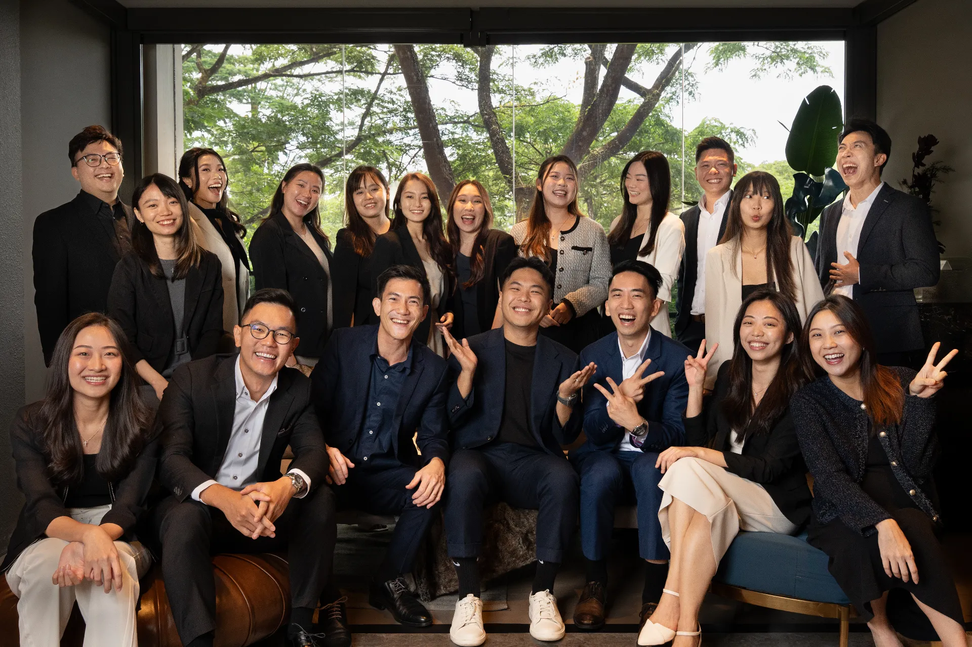 Christian Oh and the JNA investments team
